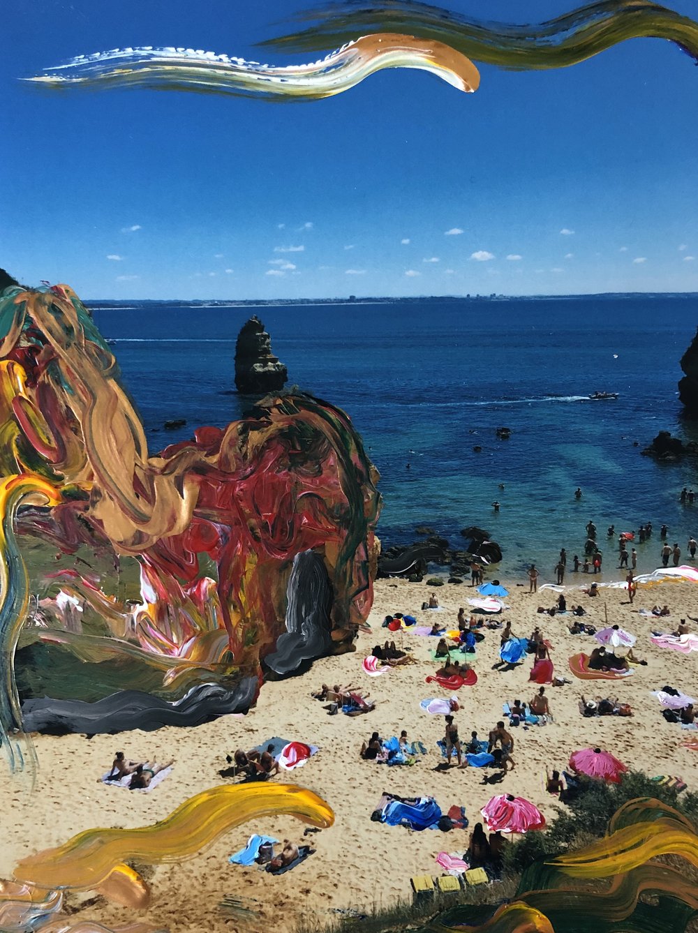 Beach Rock  (8''x10'')