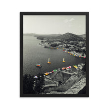 Load image into Gallery viewer, Croatia Confetti Framed Print
