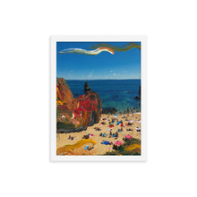Load image into Gallery viewer, Beach Rock Framed Print
