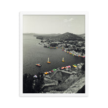 Load image into Gallery viewer, Croatia Confetti Framed Print
